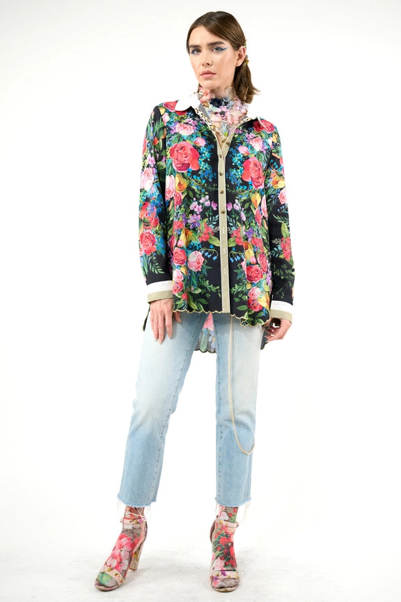 ED24K3 Zinnia Boyfriend Shirt