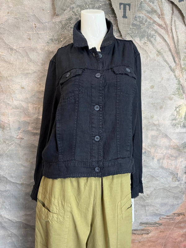 LIN7403 LULA B TRAVEL JKT-Black