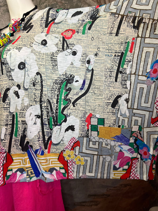 T1369K White Knit Whimsy Top-Daily Bloom