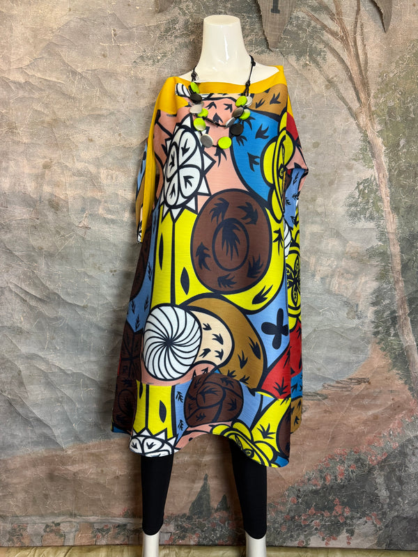 87585 Kinetics Artistry Dress-YellowMix