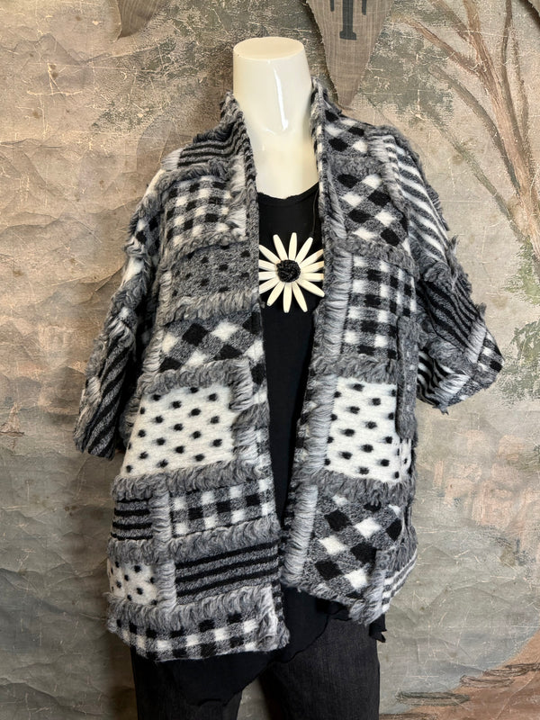 25752 Texture Mix Jacket