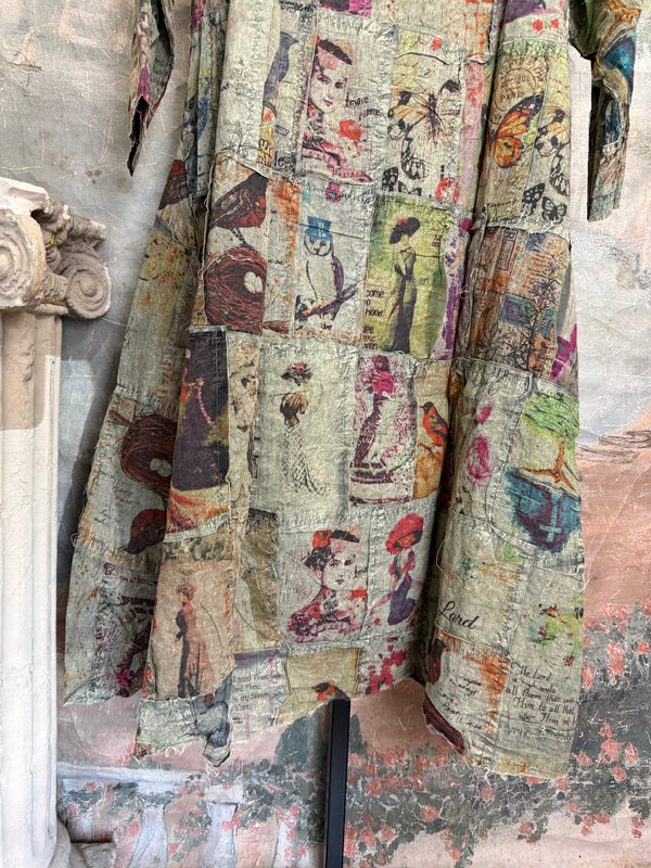 PL-312D Patchwork Art Dress