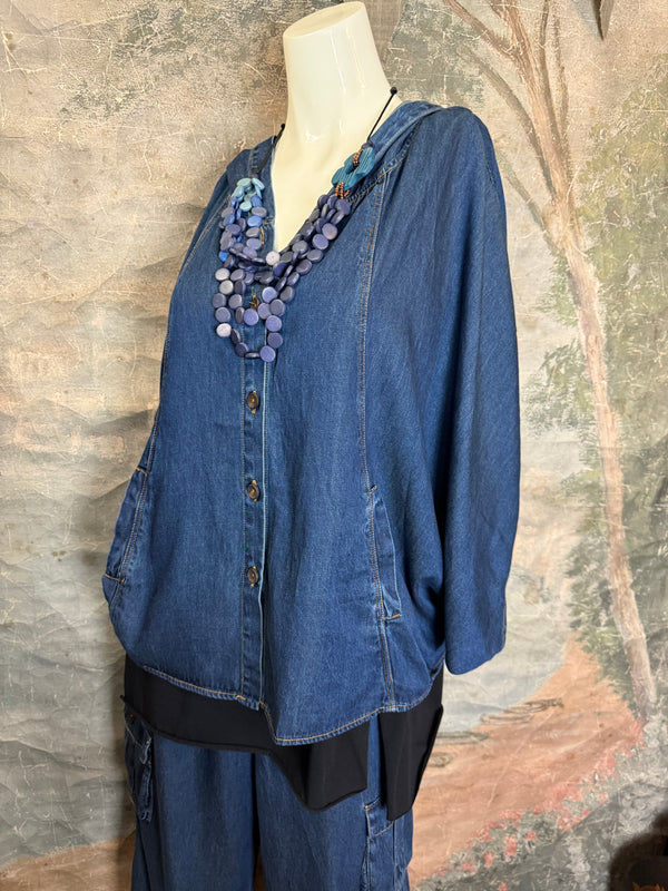 20128N15 Boyfriend Crop JKT