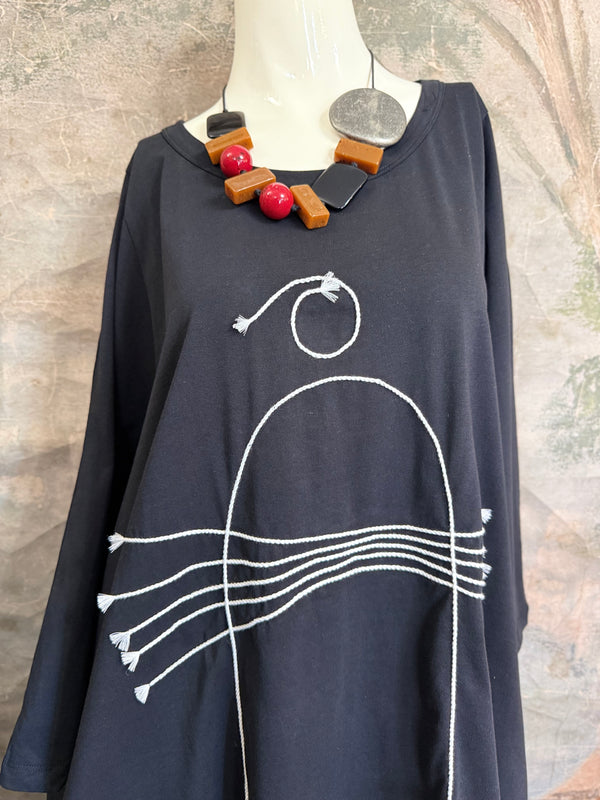 B474D TULA Shirt-Black