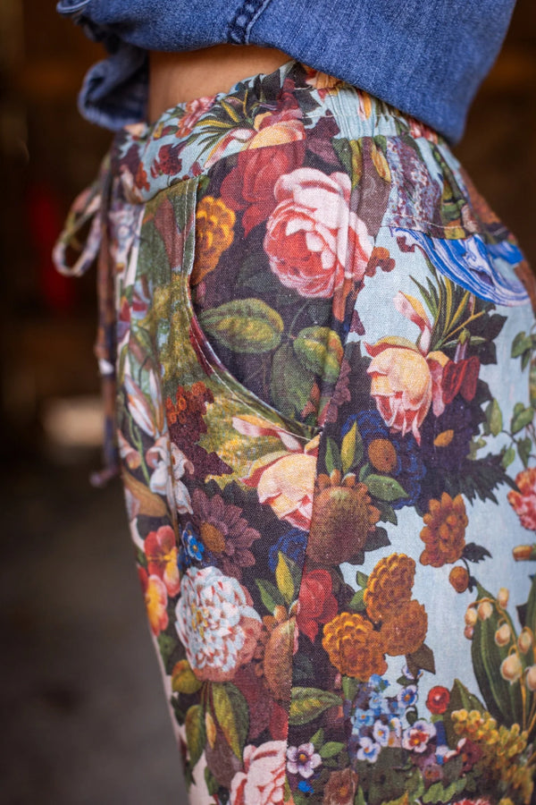 MOTS Linen Crop Artist Pant-Love Language