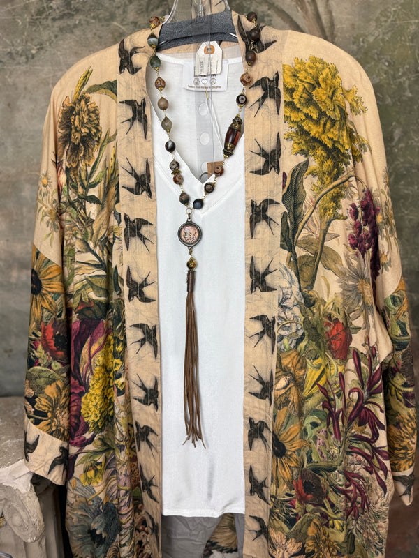 MOTS Opera Duster Kimono Robe-Golden Hour