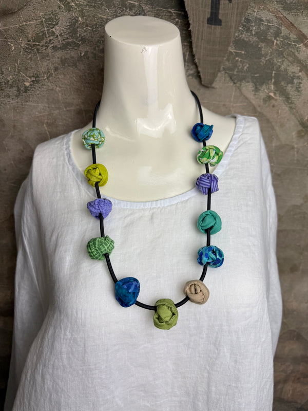 26N256 Larger Rose Bud Necklace