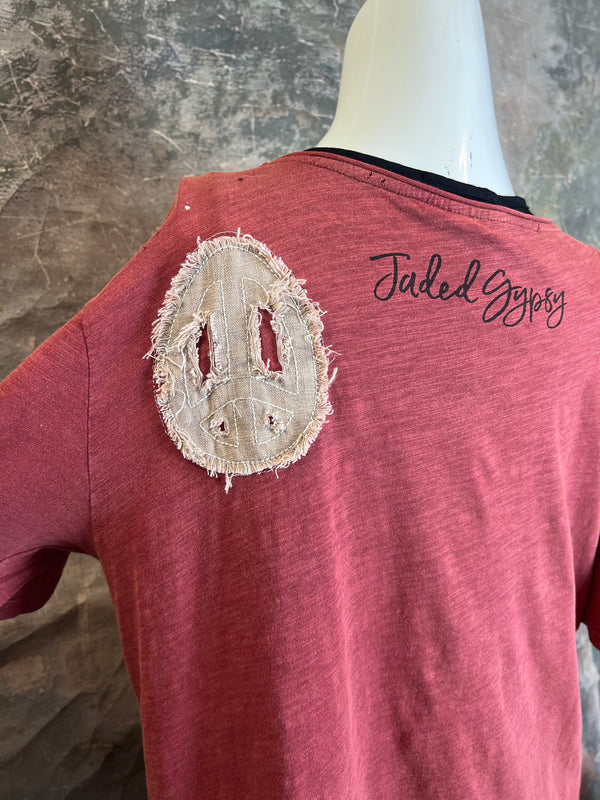 JG- PEACE Tattered T-shirt