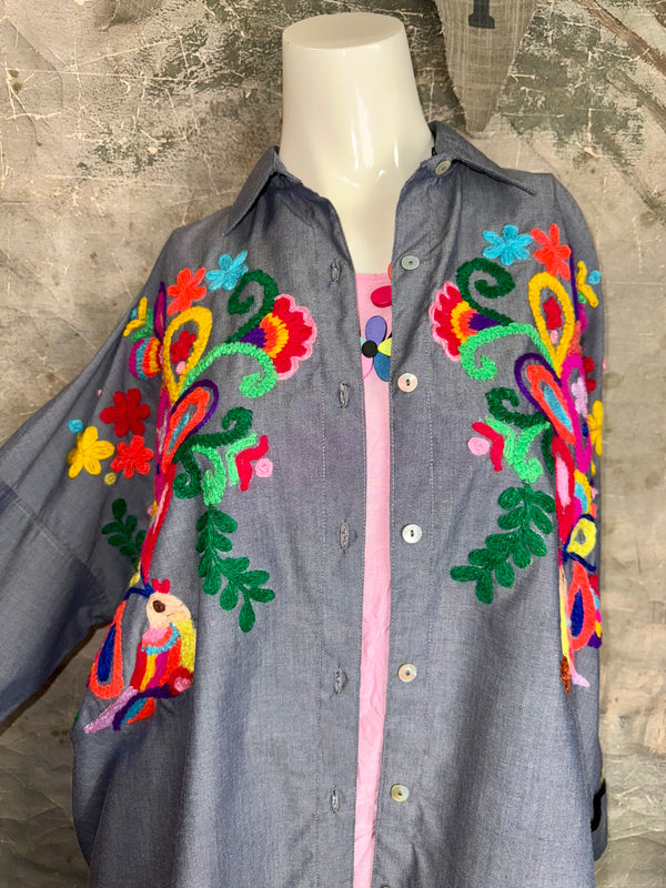 TD25008 Fiesta Denim BF Shirt