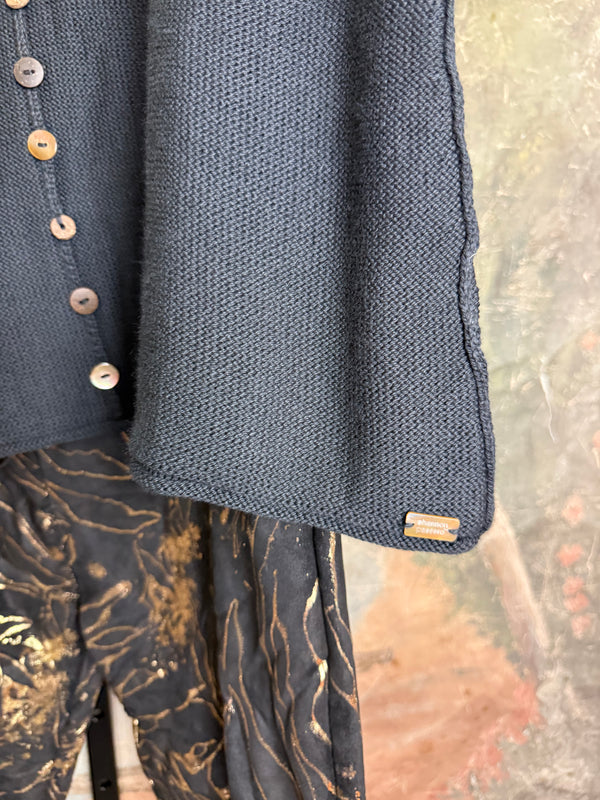 5586 Hailey Knit Pullover-Black