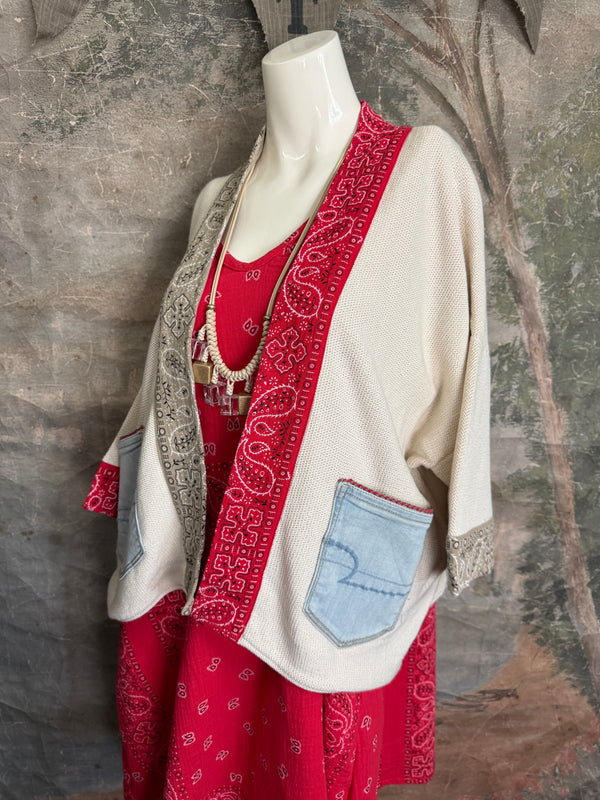 5771 Bandana Cardigan