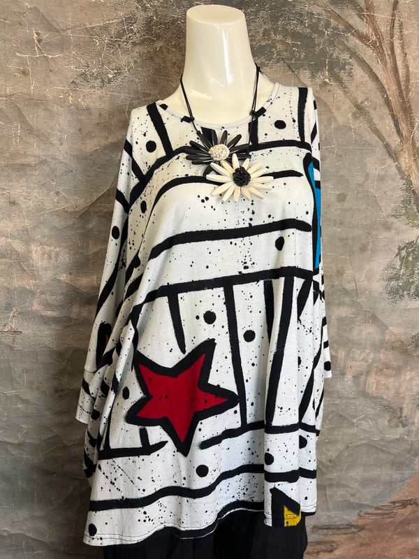 1812K Pop Art Ginger Top