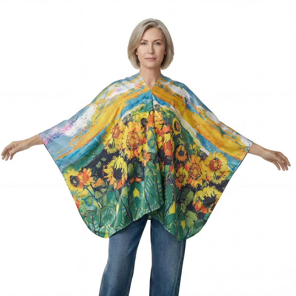 Inoah's Artful 2 Look Raincape-Sunny Days