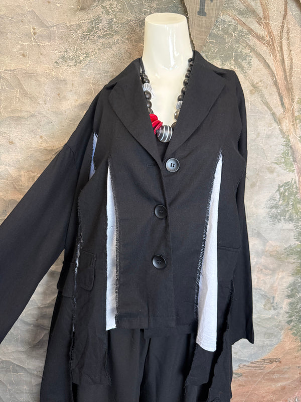 68581 Jacket Blazer W/Trim