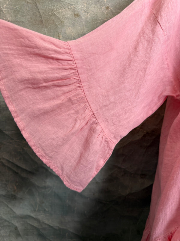 MP-HLT651 Baby Doll Top-Pink