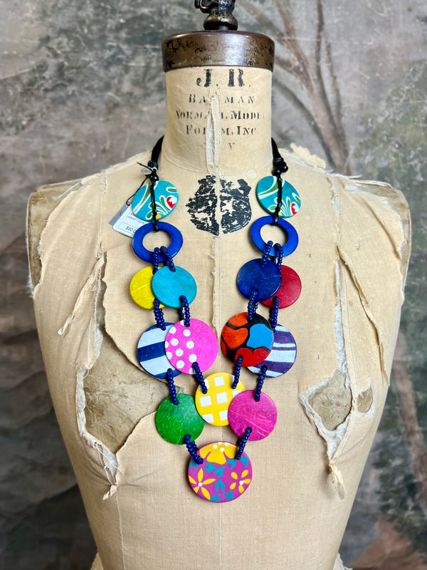 LS24N07 Colorful Whims Necklace