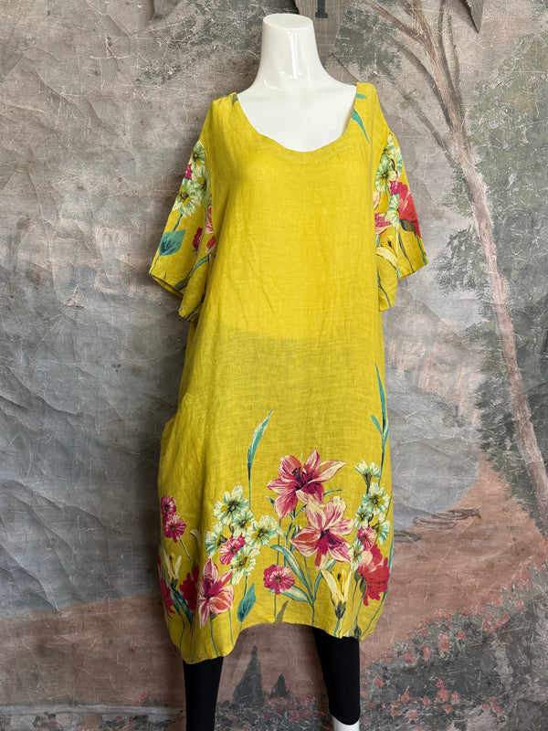 90847G Garden Tea Party Dress-Mango