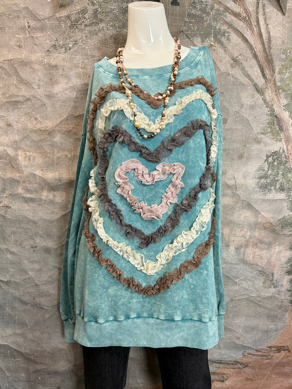 A26 Stitch Love Story Sweatshirt