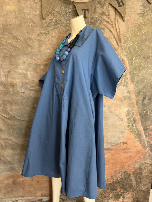 92121-62 Cota Dress-Blue