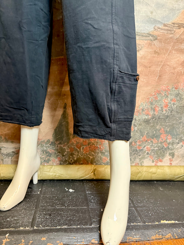 C1149202 Cargo Pocket Pant-Black