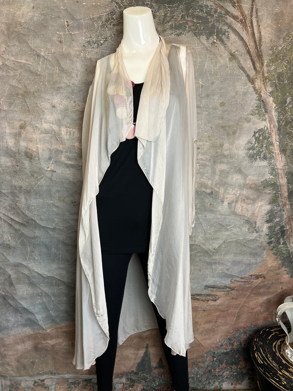 63990 Silk Drape Duster