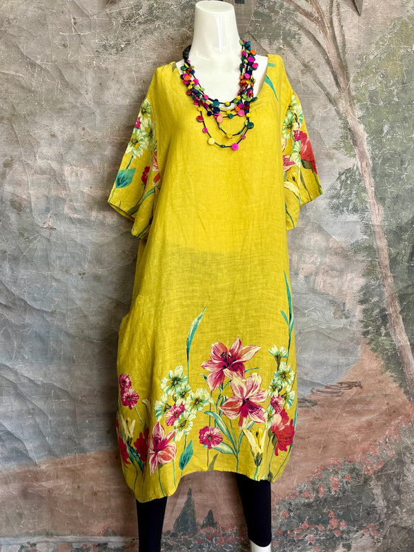 90847G Garden Tea Party Dress-Mango