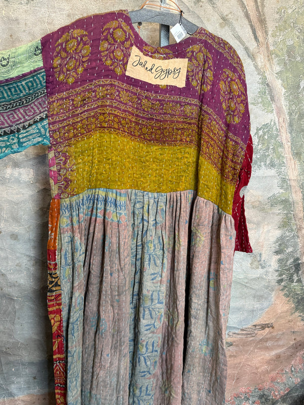 JG-156 Kantha Sunrise Dress-3 MIX