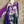 Load image into Gallery viewer, 7063V Block Dyed Justly Top-Violet MIX
