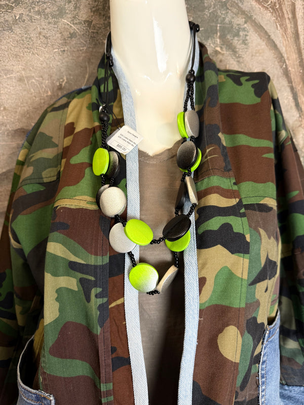 5646 Nevada Camo Mix Cardigan