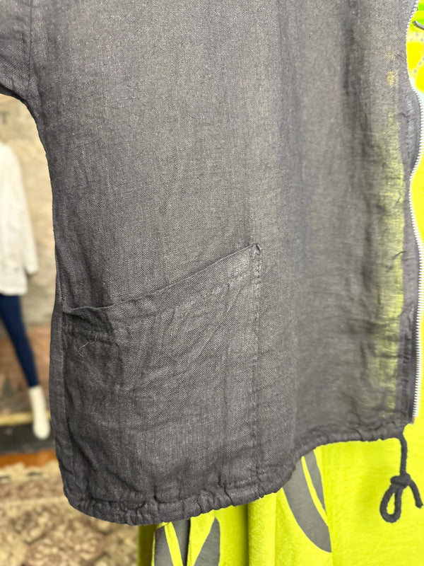92076 Mix Net Jacket-Black