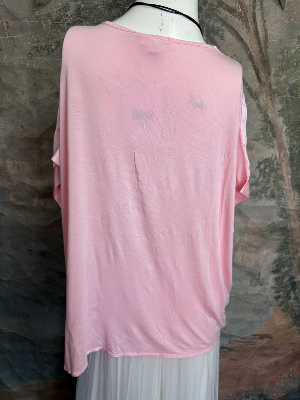 BBZ-312 Ragle Italy Top-Blush Pink