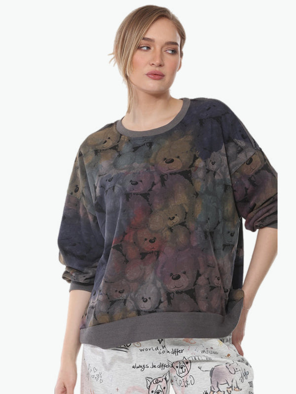TF-5739 Teddy Chic Sweatshirt