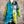 Load image into Gallery viewer, 7042C Block Dyed Possibly Tunic-Turq Mix
