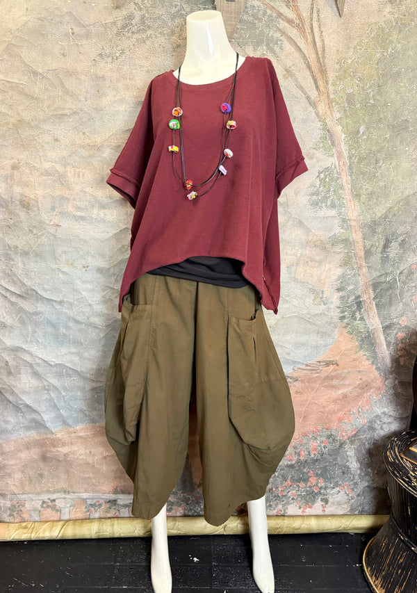 3300-5072 Double Pocket Pant-African Olive