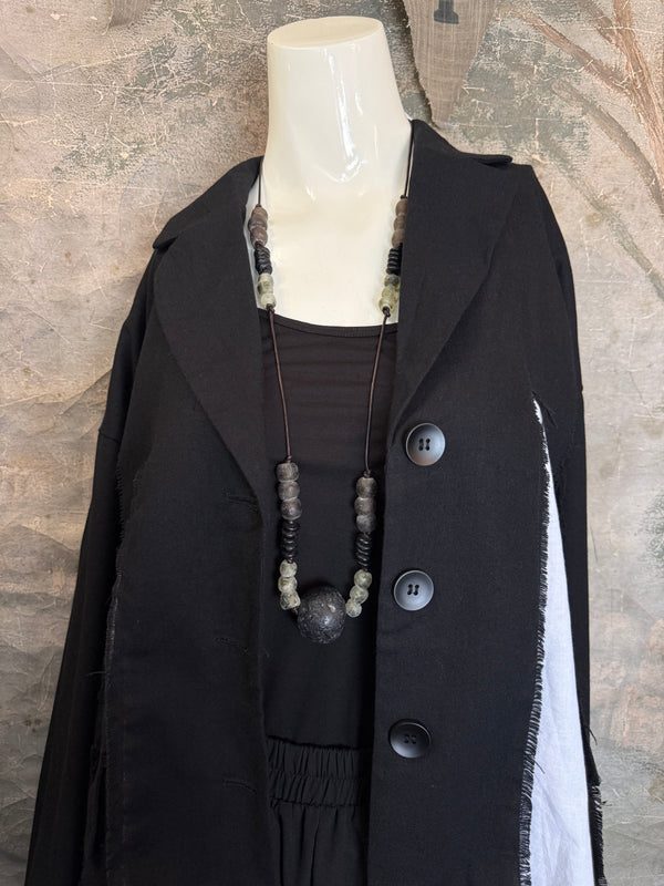 68581 Jacket Blazer W/Trim