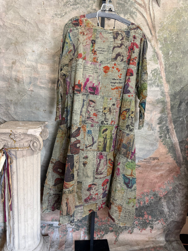 PL-312D Patchwork Art Dress