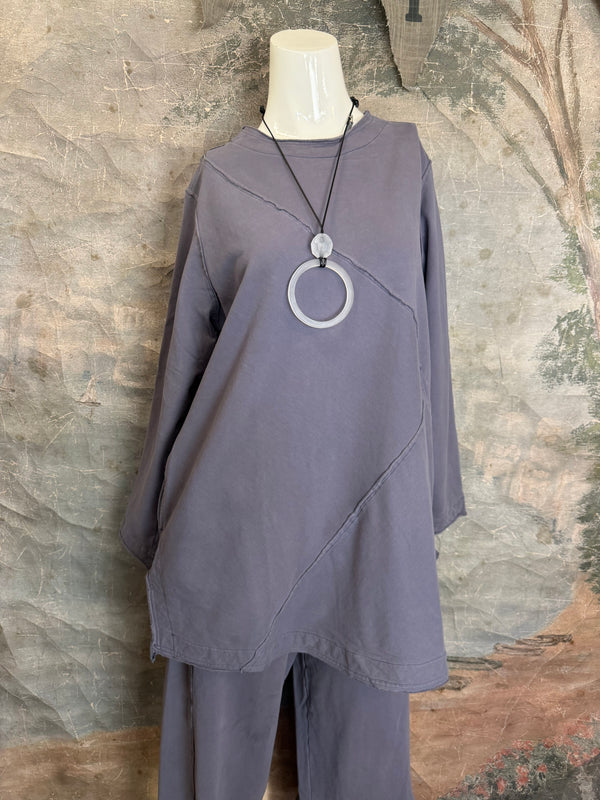 A2996202 L/Slv FE Top-Stable Blue