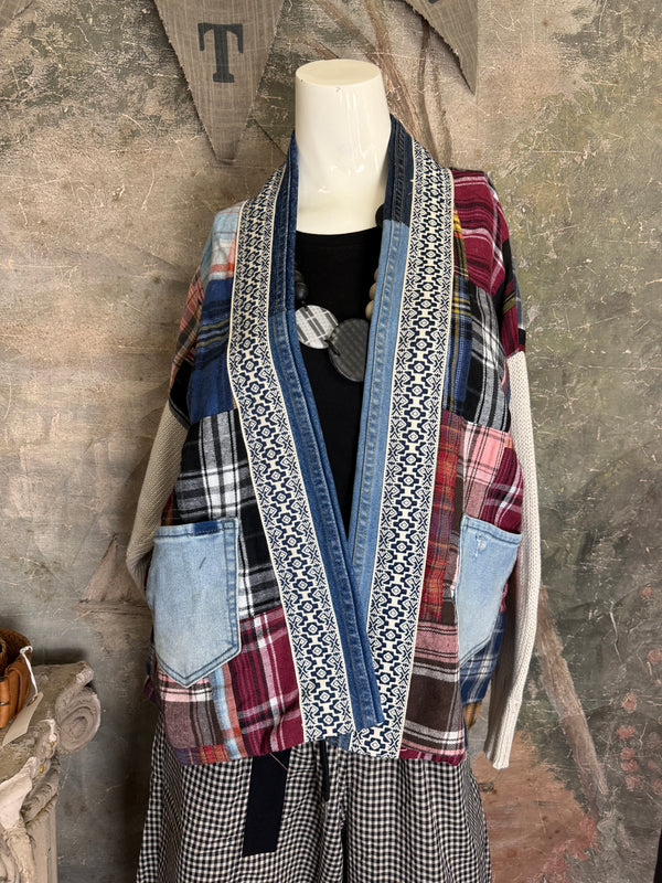 5875 Hand-Knit Addison Sweater- Mix 1