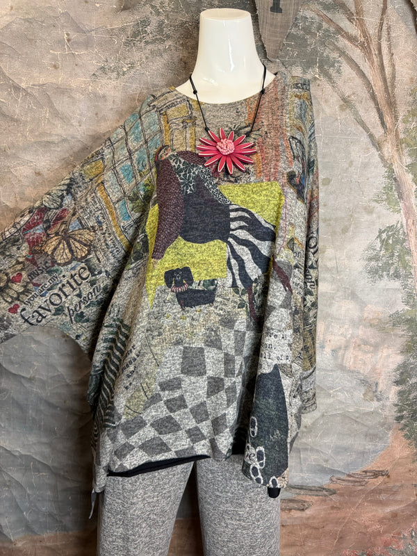 T805CN Crew Neck Top-Miss.Camille