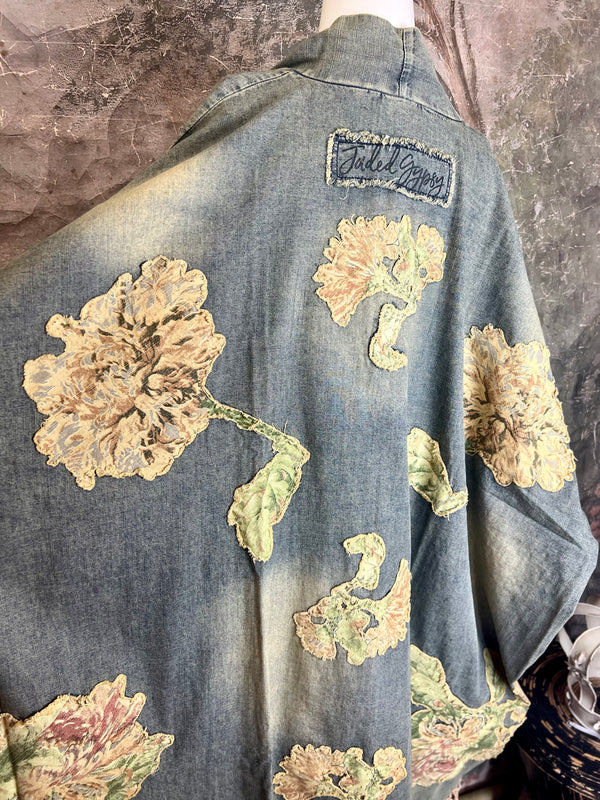 JG-Floral Skies Duster