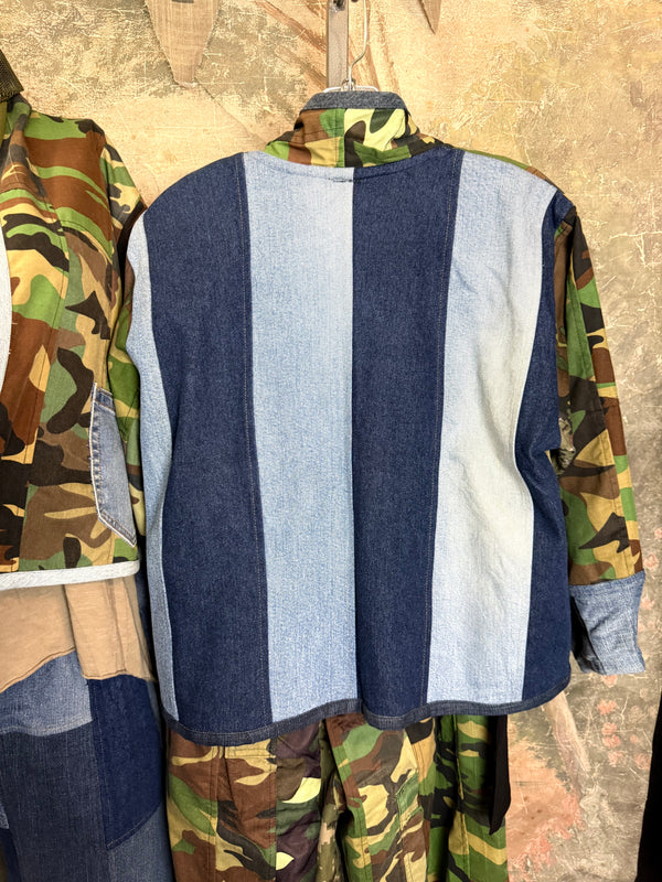 5646 Nevada Camo Mix Cardigan