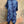 Load image into Gallery viewer, 91307T-62 Ruffle Tie-Dye Tunic-Blue
