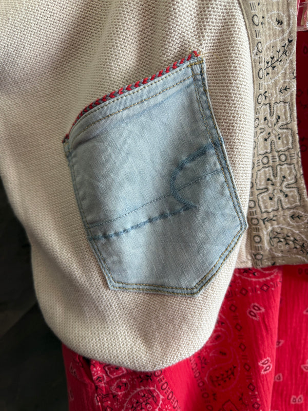 5771 Bandana Cardigan