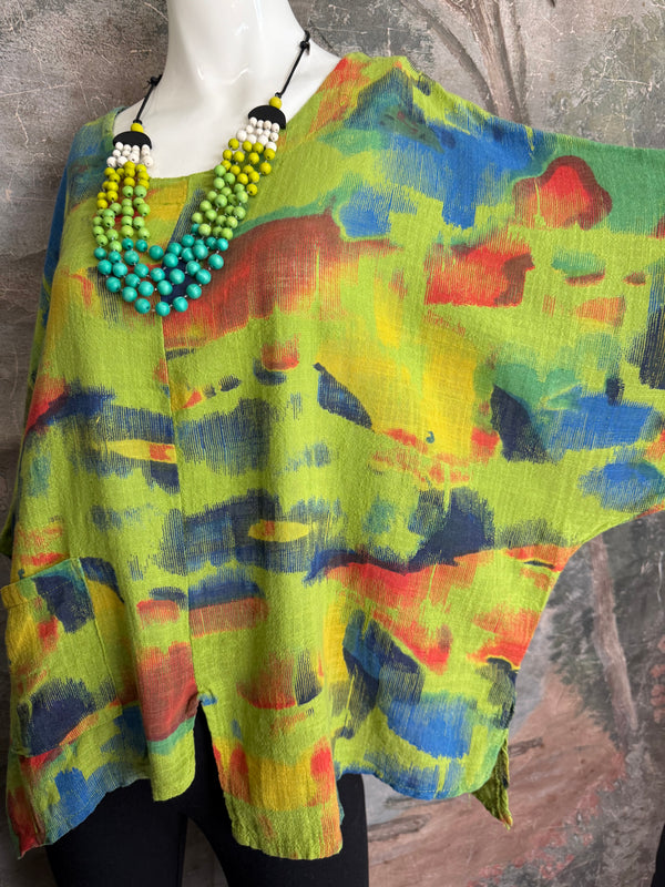 Z6653 Painters Top-Kiwi