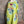 Load image into Gallery viewer, 91266A Art to Wear Flower Shirt-Lime
