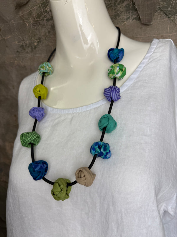 26N256 Larger Rose Bud Necklace