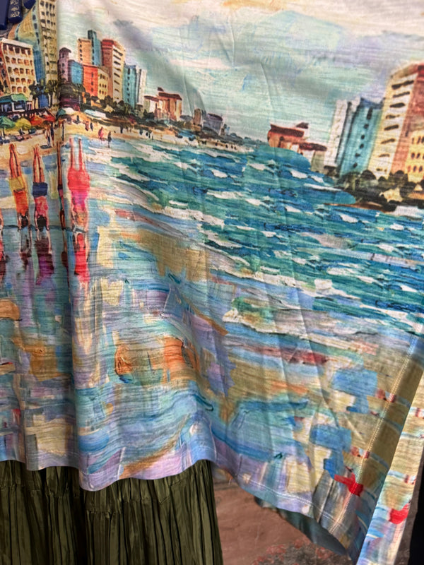 T722BO Burnout One Size Top-Beach Trip 30A