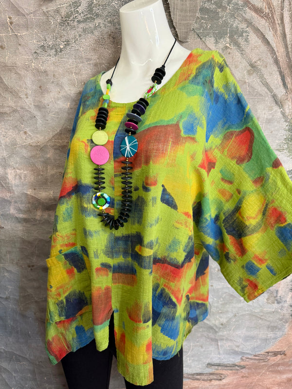 Z6653 Painters Top-Kiwi
