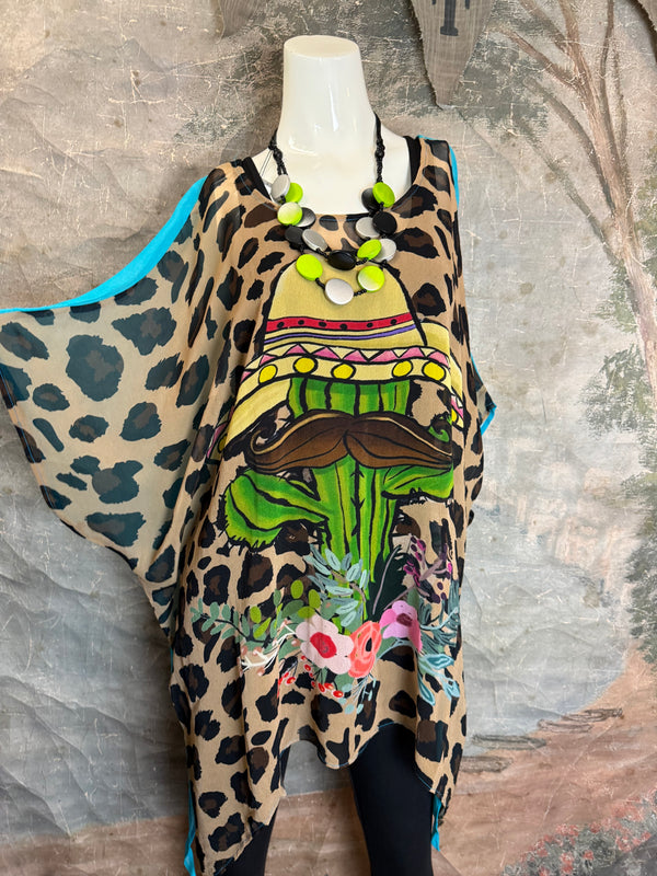 VC187 Guitar & Cactus 2Way Top