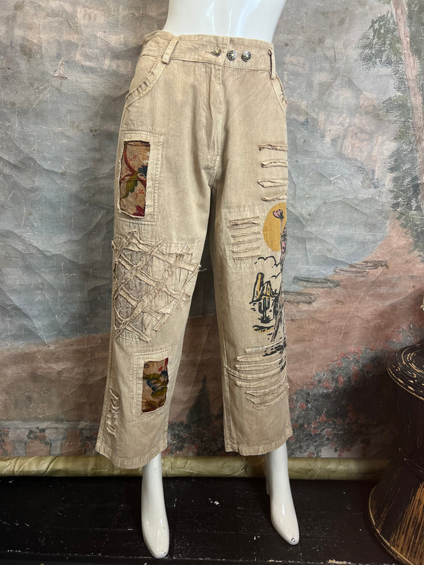 PL123 Cowgirl Mix Pants